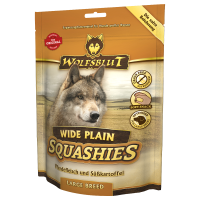Wolfsblut Squashies Wide Plain Large Breed мягкое печенье для собак крупных пород с кониной Широкая равнина 300 гр