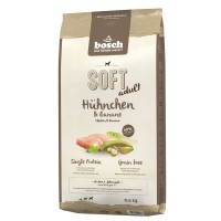 Bosch Soft Adult- полувлажный корм для собак с чувствительным пищеварением (курица и банан)