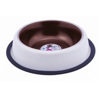 LOLO Миска крашеная на резиновой основе для кошек, 0,45 л