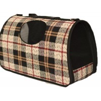 Сумка-переноска Arrow для кошек жесткий каркас, с ремнем ДиАнКари