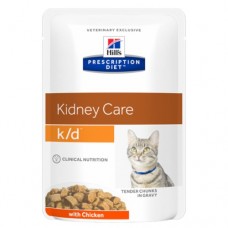 Hill's k/d - пауч лечебный корм для кошек (85 гр)