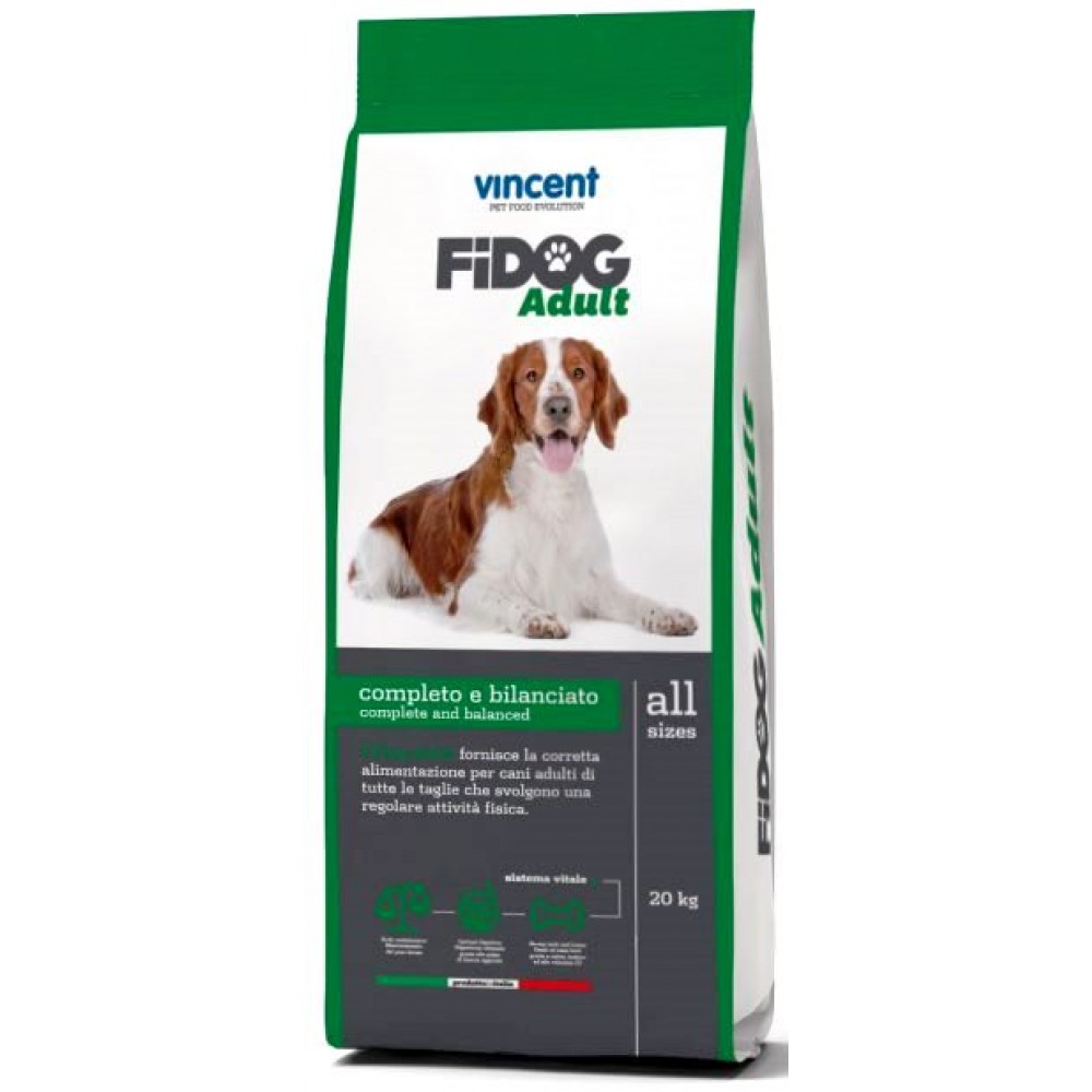 Vincent FiDOG Adult - корм для собак всех пород Vincent FiDOG Adult - корм для собак всех пород