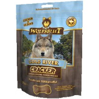 Wolfsblut Cold River (Холодная река) Крекер для собак (форель, лосось, батат) 225 гр.