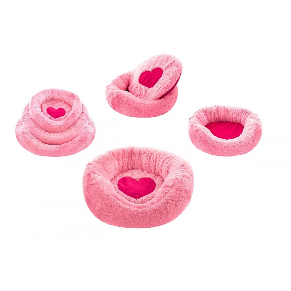 Redplastic Лежак ZooM круглый пухлый NORKA с подуш для кошек (розпушмех + малинвелюрмех с/пух + периотек) Redplastic Лежак ZooM круглый пухлый NORKA с подуш для кошек (розпушмех + малинвелюрмех с/пух + периотек)