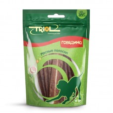 Мясные полоски из говядины для собак, 70 гр (арт. ТР 10171010) Triol