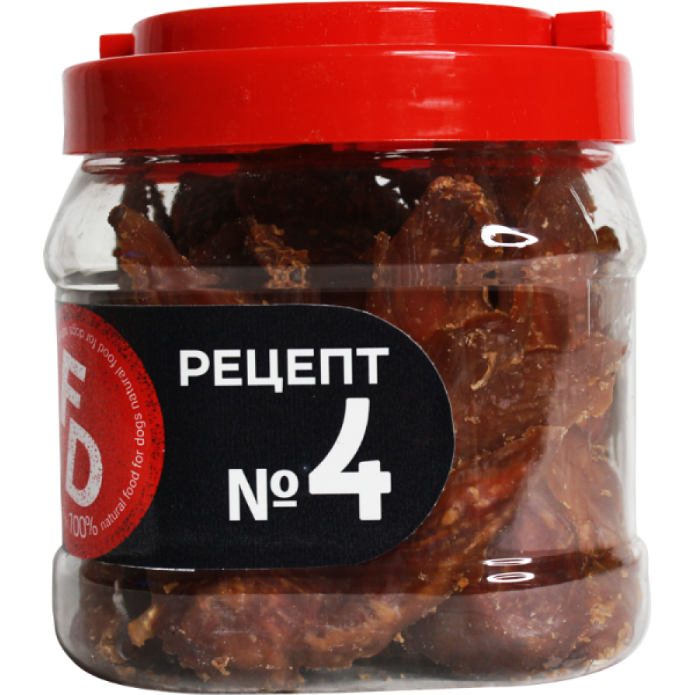 For Dogs Рецепт №4 - лакомство для собак Сушеное филе гуся 500 гр. (арт. TUZ503) For Dogs Рецепт №4 - лакомство для собак Сушеное филе гуся 500 гр. (арт. TUZ503)