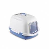 Stefanplast Туалет закрытый Super Queen, с угольным фильтром, голубой, 71x55x46.5 см