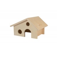 Дарэлл Домик для грызунов деревянный 17*13*9,5 см (арт. RP8551)