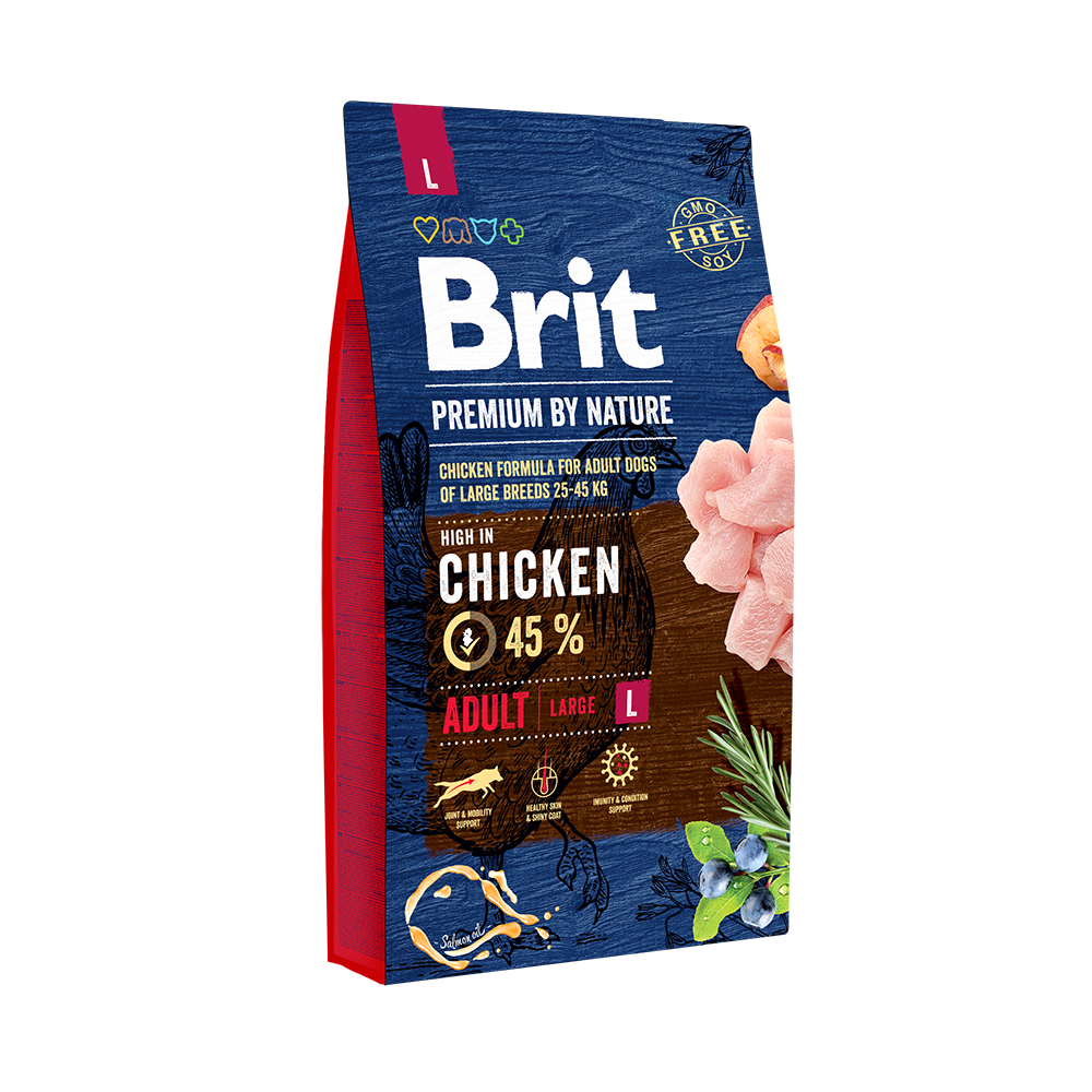 Brit Premium Nature Adult L - корм для собак крупных пород Brit Premium Nature Adult L - корм для собак крупных пород