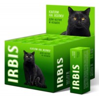 Биокапли на холку для котят и кошек Irbis Forte, 4 пипетки (арт. TYZ 254001049)