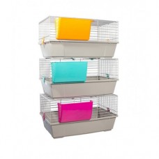 Voltrega клетка для МОРСКОЙ СВИНКИ, цвет серый, 58x36x300 см (арт. TY001923G)