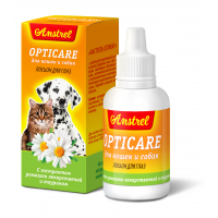 Лосьон для глаз Amstrel Opticare для кошек 30 мл (арт. TYZ 54000998)