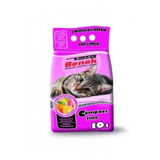 Super Benek Citrus Compact - наполнитель Цитрусовая свежесть комкующийся бентонитовый для кошек МЕЛКИЙ Super Benek Citrus Compact - наполнитель Цитрусовая свежесть комкующийся бентонитовый для кошек МЕЛКИЙ