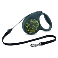 Triol Поводок-рулетка Fun Neon S, 5 м до 12 кг, трос (арт. ТР11111013)