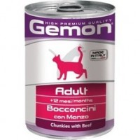 Консервы Gemon Cat Beef - для кошек (говядина) 415 г