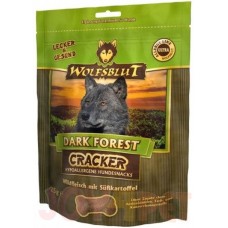 Wolfsblut Dark Forest (Темный лес) Крекер для собак (мясо диких животных, батат, оленина) 225 гр.