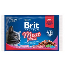 Brit Cat Meat Plate - пауч, пресервы для кошек Мясная тарелка Brit Cat Meat Plate - пауч, пресервы для кошек Мясная тарелка