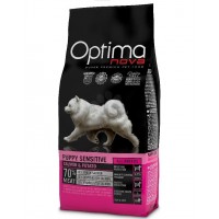 Optimanova PUPPY Sensitive SALMON & POTATO - корм для щенков с чувствительным пищеварением