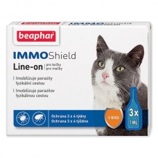 Beaphar IMMO SHIELD LINE-ON CAT - Капли от паразитов для котов Иммо-шелд с 12-недельного возраста (арт. DAI13581) Beaphar IMMO SHIELD LINE-ON CAT - Капли от паразитов для котов Иммо-шелд с 12-недельного возраста (арт. DAI13581)