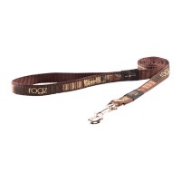 Rogz Поводок для собак, Beach Bum Lijn Mocha Bone 2 см.*1,4 см. (арт. RHL03CE)