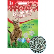 Кошкина полянка Лянок - наполнитель из костры льна Кошкина полянка Лянок - наполнитель из костры льна