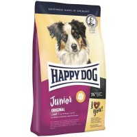 Happy Dog Junior Original - корм для щенков средних и крупных пород с 7 до 15 мес. курица, ягненок, рис.