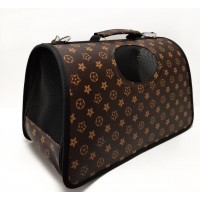 Сумка-переноска для котов из кожзаменителя ДиАнКари