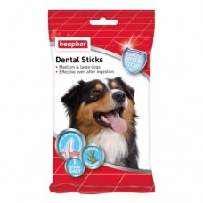 Beaphar DENTAL STICKS M/L 7 PCS 182G /Палочки для чистки зубов для собак, 182 г (арт. DAI13174)