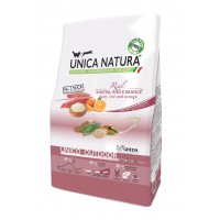 Unica Natura Outdoor - корм для кошек, утка, рис и апельсин