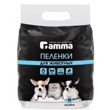 Gamma- пеленки для собак 40х60 см, разное кол-во
