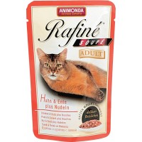 Rafine Soupe Adult - консервы для кошек, с курицей, уткой и пастой (100 г) (арт. ВЕТ83652)