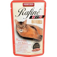 Rafine Soupe Adult - консервы для кошек, с курицей, уткой и пастой (100 г) (арт. ВЕТ83652) Rafine Soupe Adult - консервы для кошек, с курицей, уткой и пастой (100 г) (арт. ВЕТ83652)