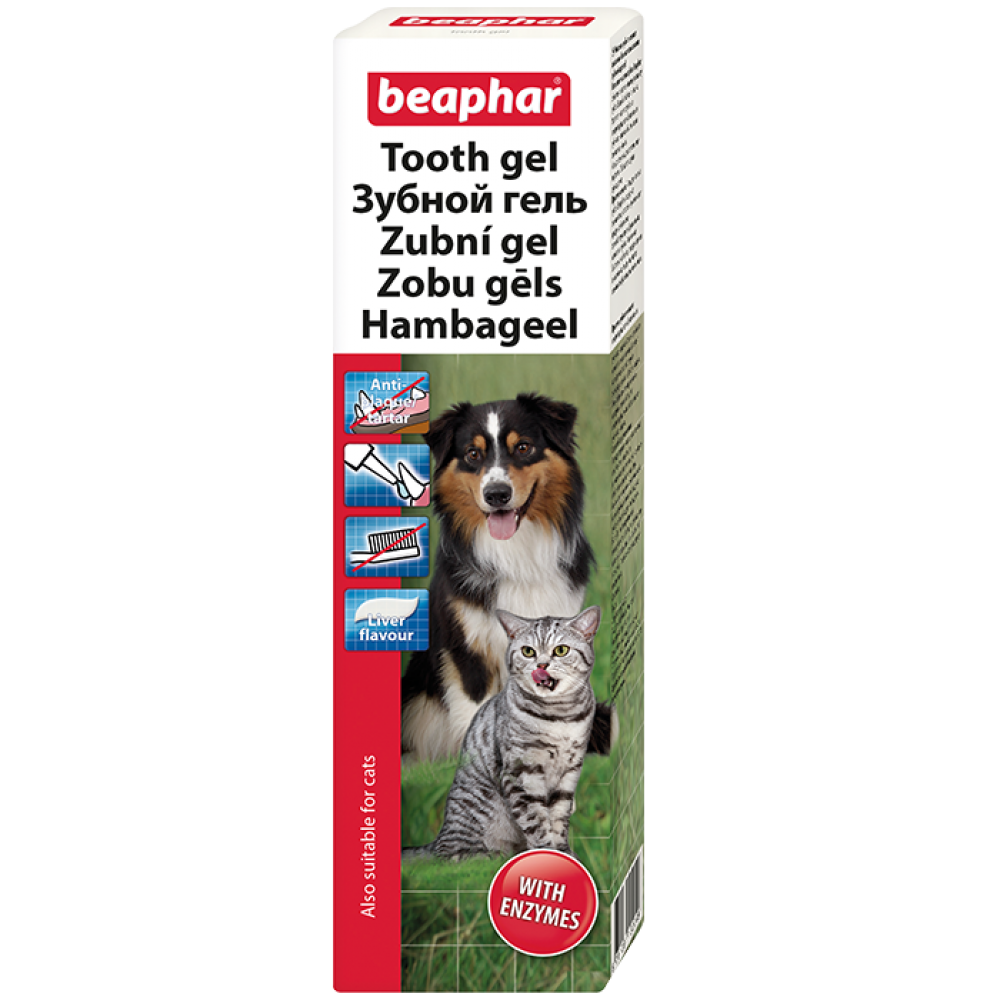 Beaphar Toothgel - Гель без смывания для чистки зубов у кошек (100 г) (арт. DAI13224) Beaphar Toothgel - Гель без смывания для чистки зубов у кошек (100 г) (арт. DAI13224)