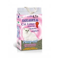 Pussy-Сat Прасковейский-розовый - наполнитель из глины бентонитовой комкующийся (арт. TYZ PUS003) Pussy-Сat Прасковейский-розовый - наполнитель из глины бентонитовой комкующийся (арт. TYZ PUS003)