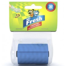 Mr.Fresh Пакеты для уборки фекалий (рулон на 20 пакетов)