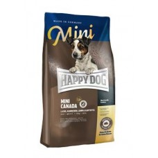 Корм Happy Dog Mini Canada - корм для собак мелких пород с лососем и кроликом Корм Happy Dog Mini Canada - корм для собак мелких пород с лососем и кроликом