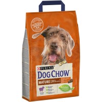 Dog Chow Mature Adult +5 Lamb&Rise-для собак с ягненком