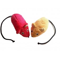 Redplastic Игрушка д/собак Мышка меховая 9 см, разные цвета