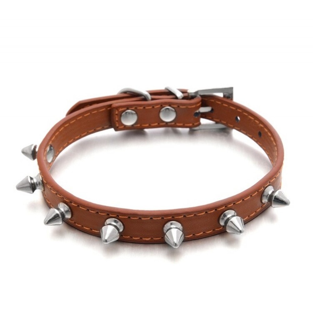 ДиАнКари Ошейник для кошек с шипами, 2.5*60 см. (арт. DK CL031-4) ДиАнКари Ошейник для кошек с шипами, 2.5*60 см. (арт. DK CL031-4)