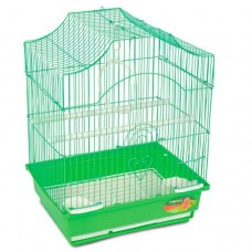 Клетка для птиц, эмаль/золото, 28*21*38 cм. (арт. ТР 50691025, ТР 50611022) Triol