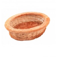 Redplastic Лежанка плетеная для кошек, овальная Лоза, несколько размеров