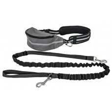 Комплект для CANICROSS поясная - сумка+потяг ZooM 130-160 см (арт. RP54893 сер) Комплект для CANICROSS поясная - сумка+потяг ZooM 130-160 см (арт. RP54893 сер)