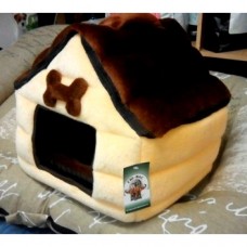 ГЮ-ВАС Дом Избушка (импортный мех) 35х35 см. (арт. Гювас Д40)