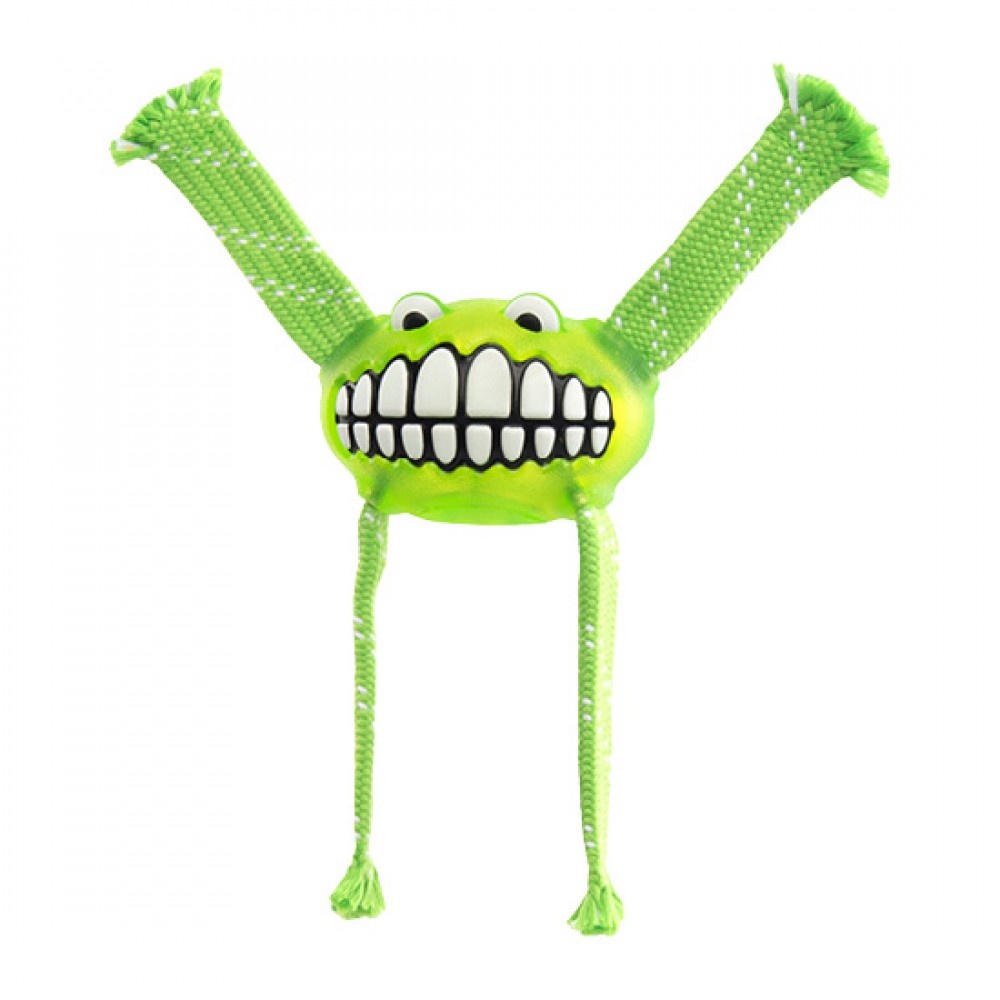 Rogz Игрушка резиновая для собак Rogz Grinz Flossy Large, разные цвета Rogz Игрушка резиновая для собак Rogz Grinz Flossy Large, разные цвета