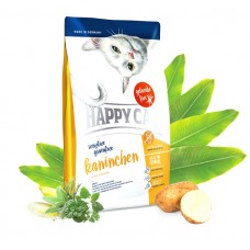 Happy Cat Sensitive Greinfree Кролик - корм на основе кролика, говядины, картофеля и моркови, без злаков