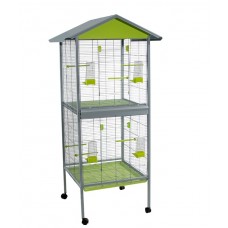 Voltrega вольер для птиц 446, серый/фисташковый (арт. TY001446GP)