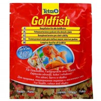 Tetra Goldfish Основной корм в виде хлопьев д/всех золотых рыбок и др.холодноводных рыб 12 г (25 в уп), пакет (арт. DAI 710238/766389)