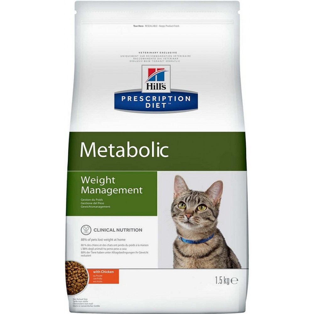 Hill's Metabolic Weight Management - сухой корм для кошек Hill's Metabolic Weight Management - сухой корм для кошек
