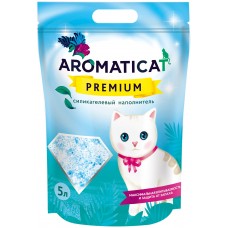 AROMATICAT Premium - силикагелевый наполнитель для кошачьего туалета (5 л)