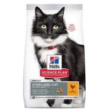 Hill's Mature Adult 7+ Sterilised Cat Chicken - корм для стерилизованных кошек старше 7 лет